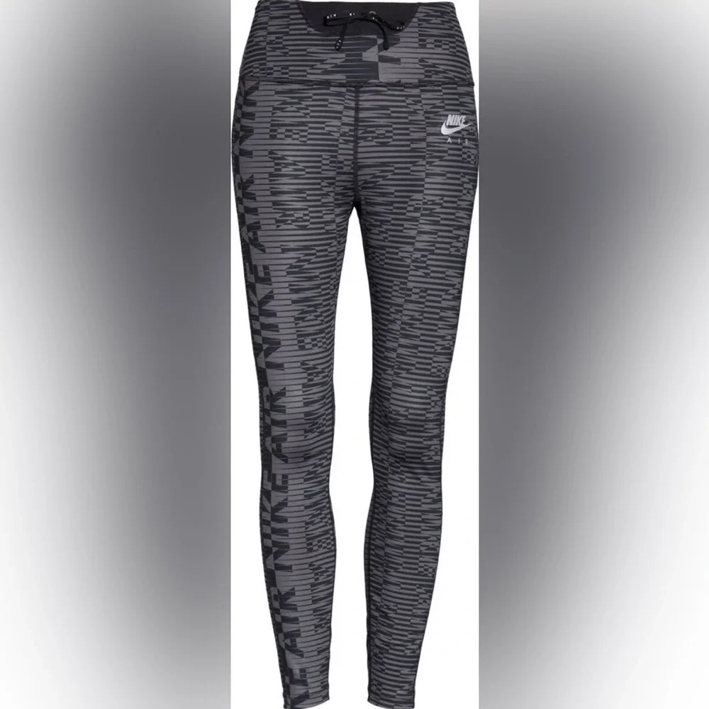 NWT 🌟 Nike Epic fast Black and Gray Leggings - Picture 3 of 10